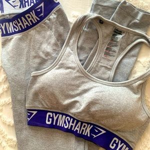 Gymshark DRY Purple & Gray Set